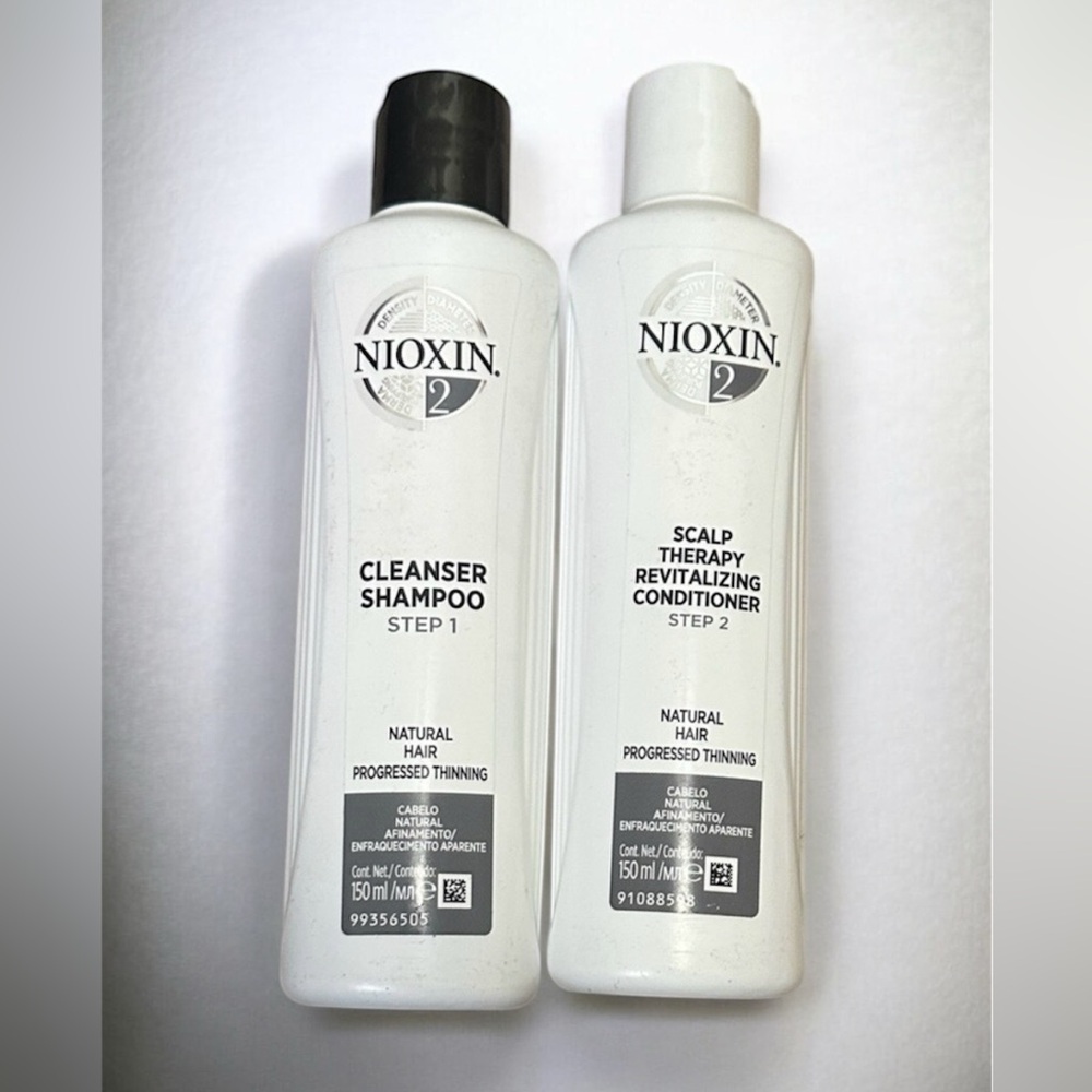 NIOXIN System Cleanser Shampoo & Scalp Therapy Conditioner - 150ml ea